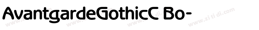 AvantgardeGothicC Bo字体转换